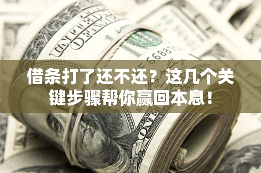 北京借条打了还不还？这几个关键步骤帮你赢回本息！