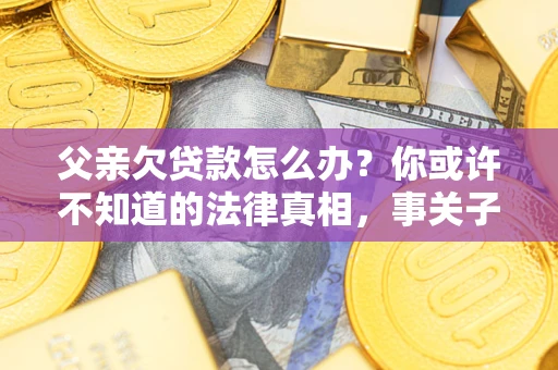 北京父亲欠贷款怎么办？你或许不知道的法律真相，事关子女未来