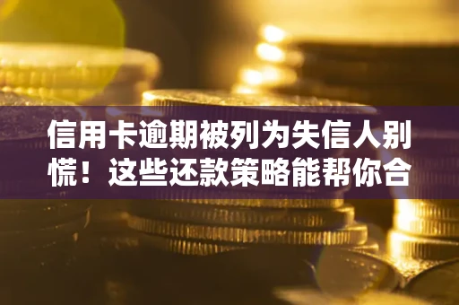 北京信用卡逾期被列为失信人别慌！这些还款策略能帮你合法止损
