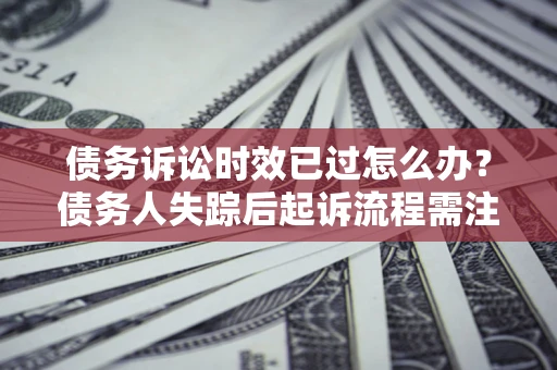 北京债务诉讼时效已过怎么办？债务人失踪后起诉流程需注意什么？