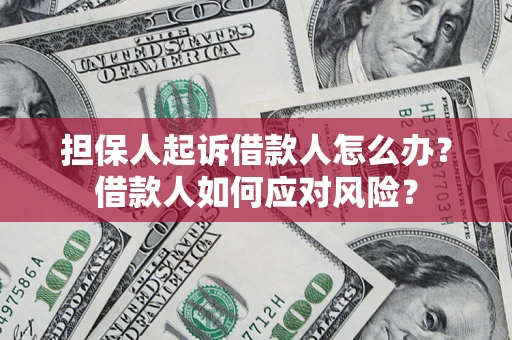 北京担保人起诉借款人怎么办？借款人如何应对风险？
