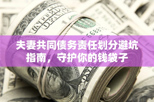 北京夫妻共同债务责任划分避坑指南，守护你的钱袋子