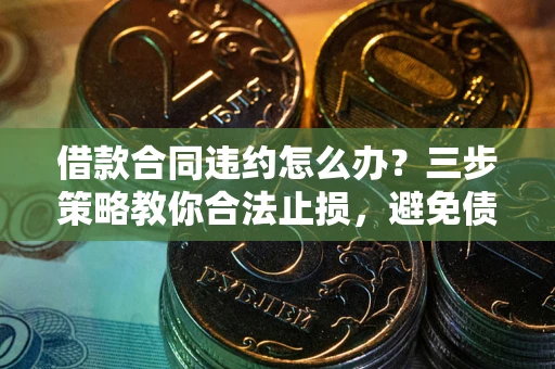 北京借款合同违约怎么办？三步策略教你合法止损，避免债务危机升级