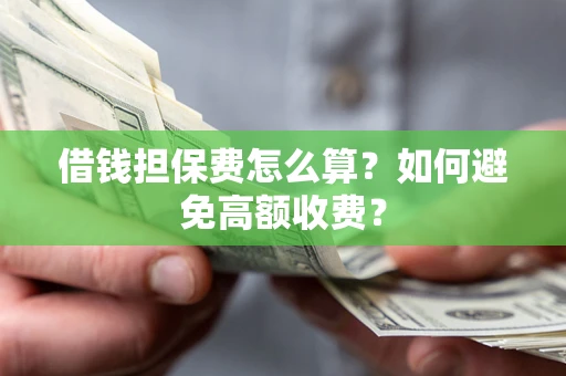北京借钱担保费怎么算？如何避免高额收费？