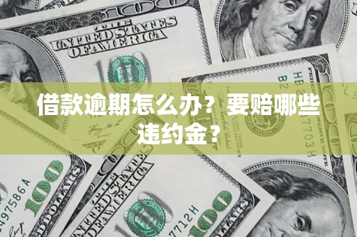 北京借款逾期怎么办？要赔哪些违约金？