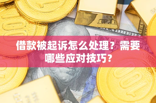北京借款被起诉怎么处理？需要哪些应对技巧？